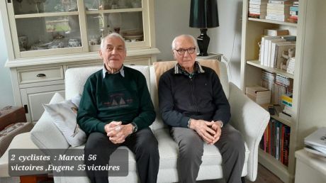 Eugène et son frère Marcel Huet- VSF Cyclisme 2024
